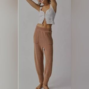 Free People - Intimately Free People Waffle Knit Sweater Tapered Lounge Pant